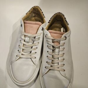 Ted Baker White and Pink Women's Sneakers